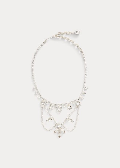 Women's Ralph Lauren Crystal Wreath Necklace | 215098IXG